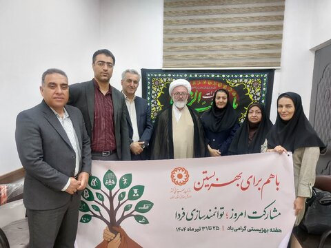 شاهرود | دیدار رئیس بهزیستی با امام جمعه شهرستان