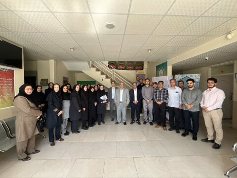 البرز | دیدار فرماندار شهرستان البرز با رئیس و کارکنان بهزیستی شهرستان