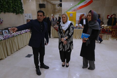 بازدید جمعی از سفرای مقیم ایران و نمایندگی های سازمان ملل از شیر خوارگاه شبیر