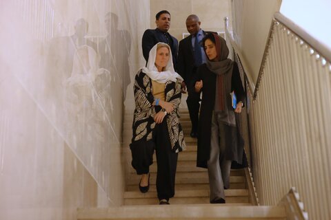 بازدید جمعی از سفرای مقیم ایران و نمایندگی های سازمان ملل از شیر خوارگاه شبیر