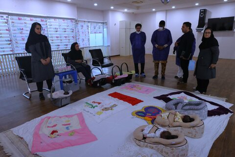 بازدید جمعی از سفرای مقیم ایران و نمایندگی های سازمان ملل از شیر خوارگاه شبیر