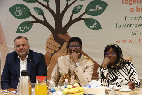 بازدید جمعی از سفرای مقیم ایران و نمایندگی های سازمان ملل از شیر خوارگاه شبیر