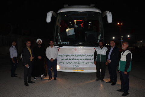 اعزام ۴۲ نفر از مددجویان زائر اولی بهزیستی اهواز به مشهد مقدس با مشارکت آستان قدس رضوی