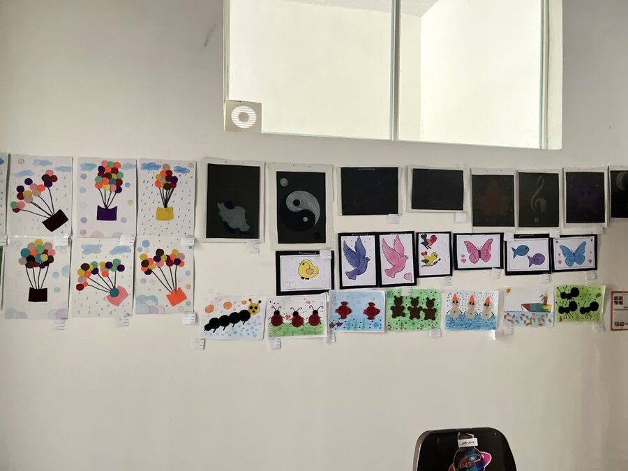 برگزاری نمایشگاه نقاشی توانخواهان مرکز حرفه‌آموزی اشنویه و تجلیل از آثار برتر