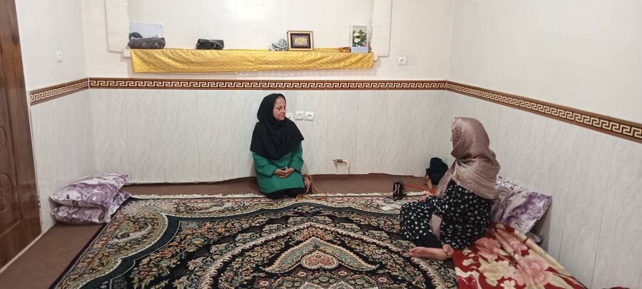 شهر قدس | بازدید از منزل خانواده های چهار و پنج معلول تحت پوشش بهزیستی در هفته بهزیستی