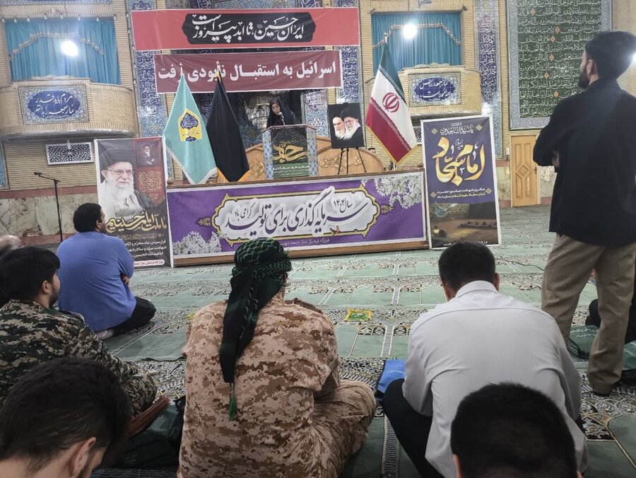 پاکدشت | سخنرانی رئیس اداره بهزیستی پیش از خطبه‌های نماز جمعه به مناسبت هفته بهزیستی