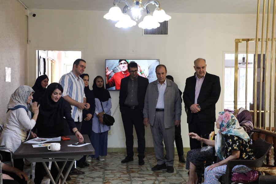 شهرتهران| افتتاح مرکز توانبخشی سالمندان دلگشا با حضور فرماندار و مدیران بهزیستی شهرستان تهران