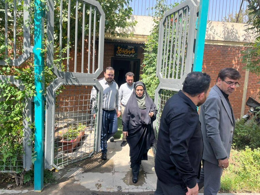شهرتهران| بازدید مسئولان قضایی از مرکز شوق زندگی کودکان و نوجوانان بعثت