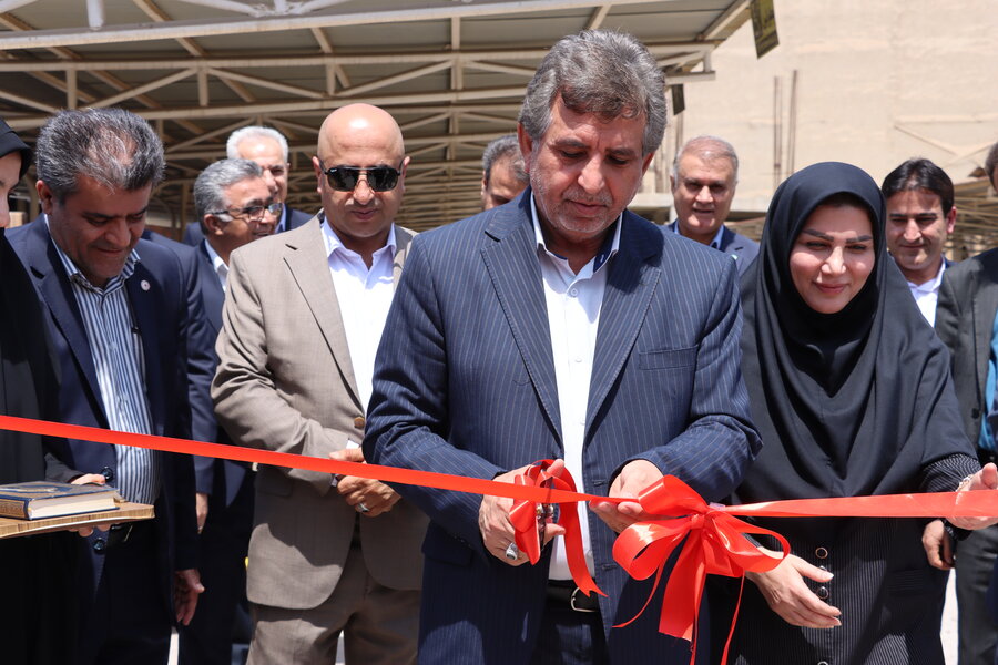 گزارش تصویری|آیین بهره برداری از پروژه های بهزیستی خوزستان