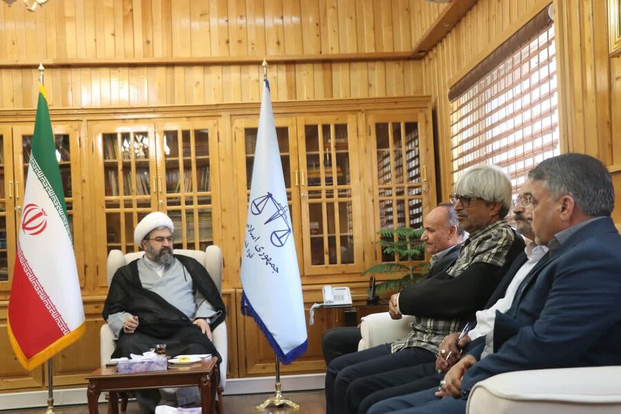 دیدار مدیرکل بهزیستی سیستان و بلوچستان با رئیس کل دادگستری استان