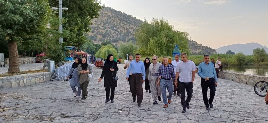 همایش پیاده‌روی کارکنان بهزیستی مریوان برگزار شد
