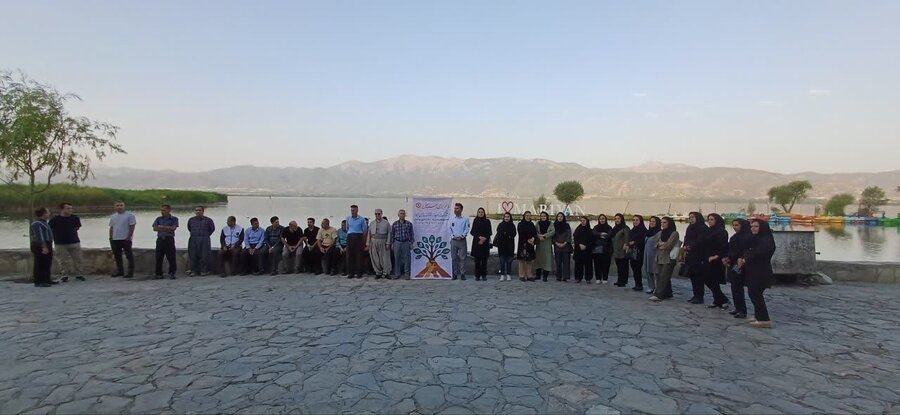 همایش پیادهروی کارکنان بهزیستی مریوان برگزار شد