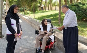 استقرار تیم واحد سیار اورژانس اجتماعی در پارک های مناطق کم برخوردار در مهاباد