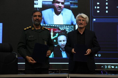 آئین انعقاد تفاهم نامه همکاری فی مابین بهزیستی و سازمان بسیج سازندگی فارس