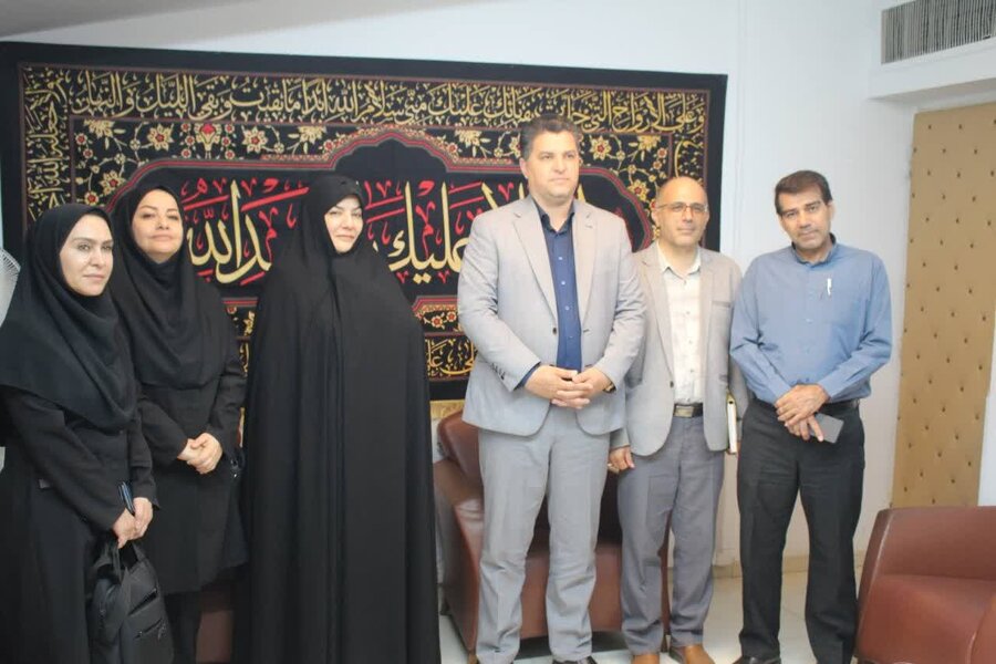 دیدار مدیرکل بهزیستی البرز با فرماندار فردیس در هفته بهزیستی