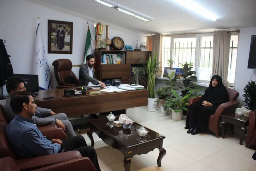 دیدار مدیرکل بهزیستی البرز با فرماندار فردیس در هفته بهزیستی