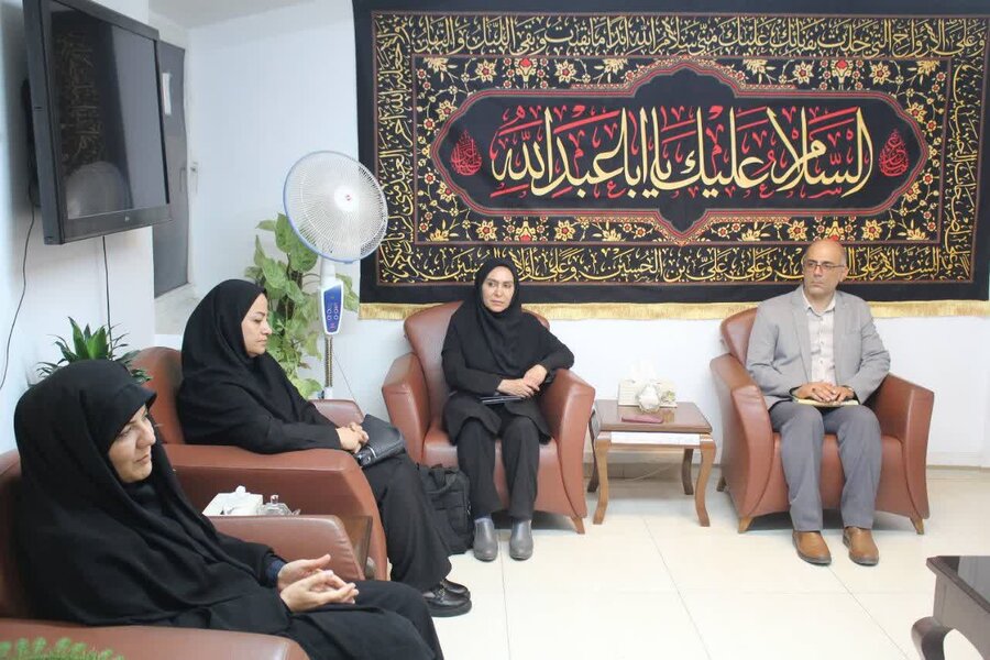 دیدار مدیرکل بهزیستی البرز با فرماندار فردیس در هفته بهزیستی