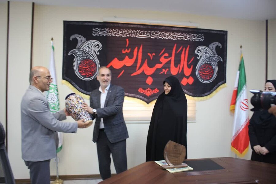 دیدار مدیر کل بهزیستی استان البرز با شهردار فردیس در هفته بهزیستی