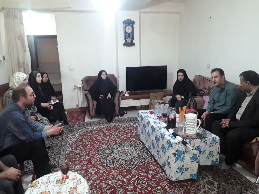 حمایت مشترک بهزیستی و کمیته امداد از خانواده توانمند دارای معلولیت در قزوین
