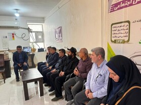 بازدید از مرکز اورژانس اجتماعی مسجدسلیمان و توزیع۳۰۰ بسته معیشتی