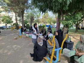 برگزاری برنامه هفتگی معرفی خدمات اورژانس اجتماعی در پارک ساحلی( تایم ورزش صبحگاهی ) به شهروندان شهرستان میاندوآب