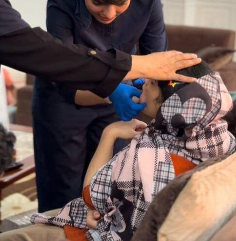 معاینه دندانپزشکی کودکان مراکز حمایتی و توانبخشی 