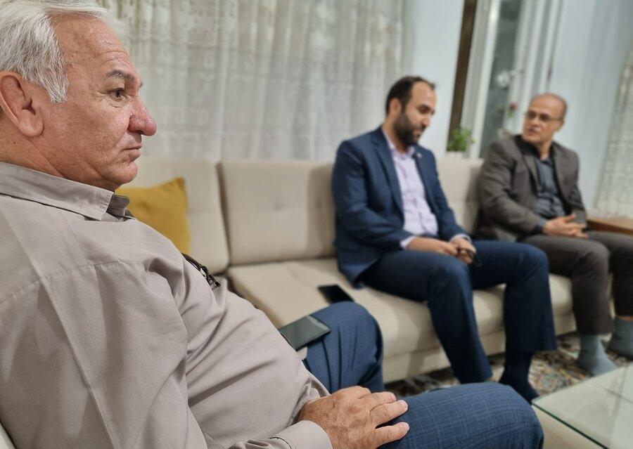 قصرشیرین ـ مراسم چهلم شهید حضرتی