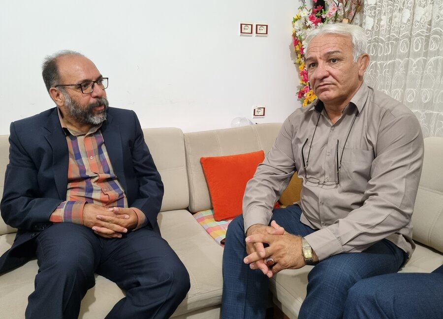 قصرشیرین ـ مراسم چهلم شهید حضرتی