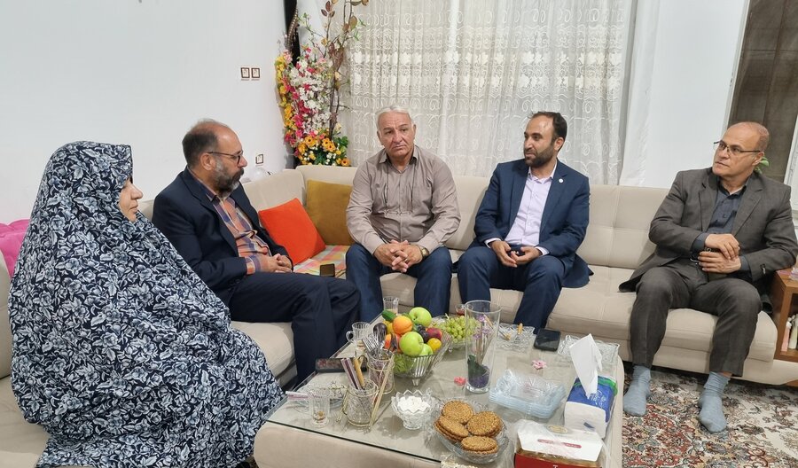 قصرشیرین ـ مراسم چهلم شهید حضرتی