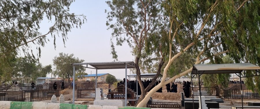 قصرشیرین ـ مراسم چهلم شهید حضرتی