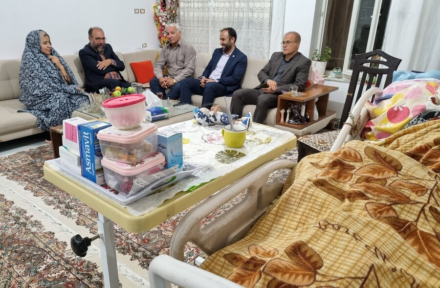 قصرشیرین ـ مراسم چهلم شهید حضرتی