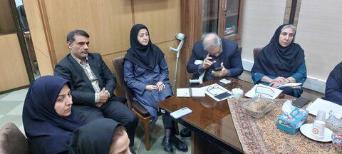 جلسه تدوین گزارش اجرای کنوانسیون حقوق افراد دارای معلولیت