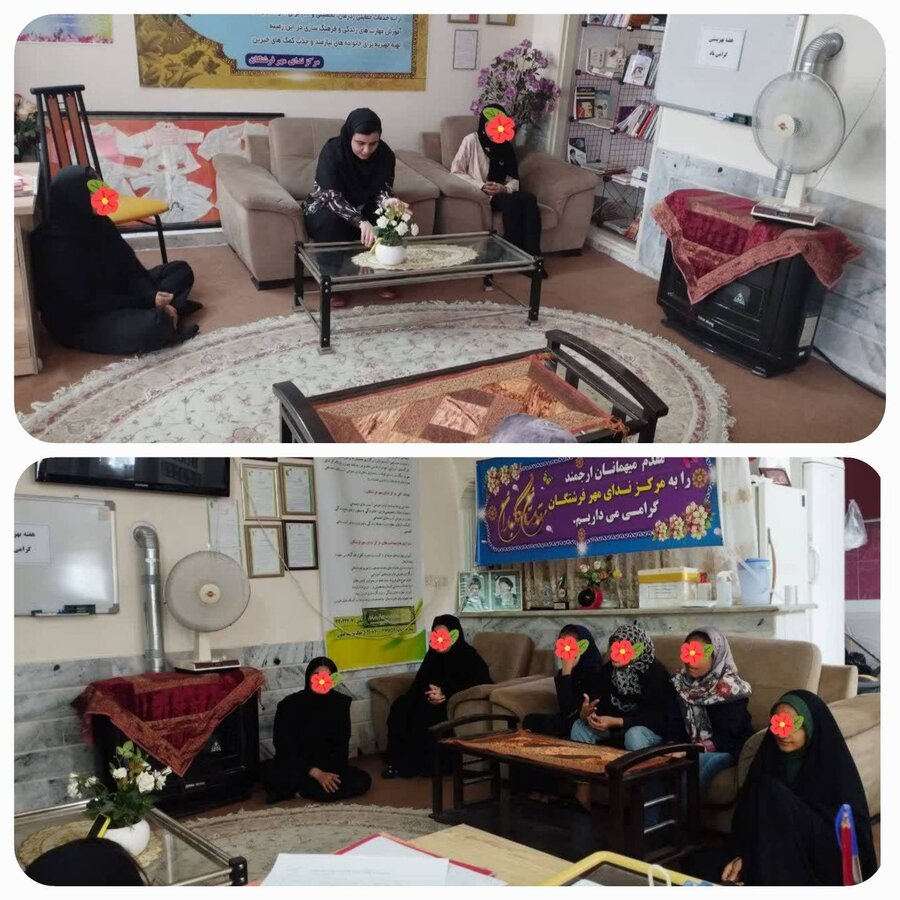 کارگاه سلامت روان در مرکز ندای مهر فرشتگان برگزار شد