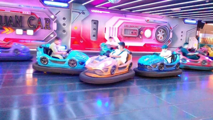 شهریار | فرزندان مرکز شبه خانواده امید به زندگی در هفته بهزیستی به شهربازی ماکوان رفتند