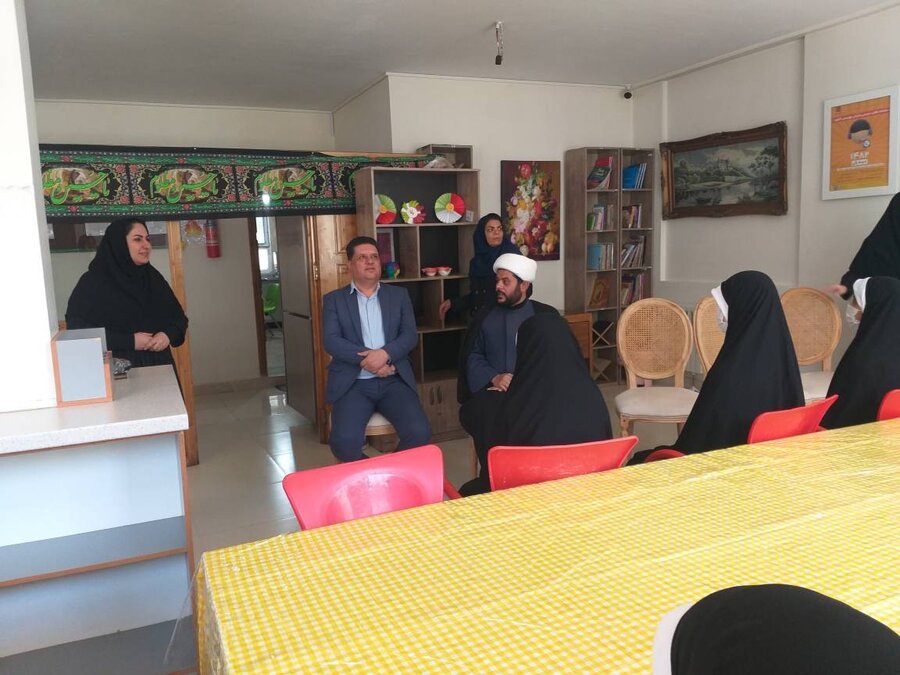 پردیس | بازدید رئیس اداره سرپرستی دادستانی از مراکز شبه خانواده در شهرستان