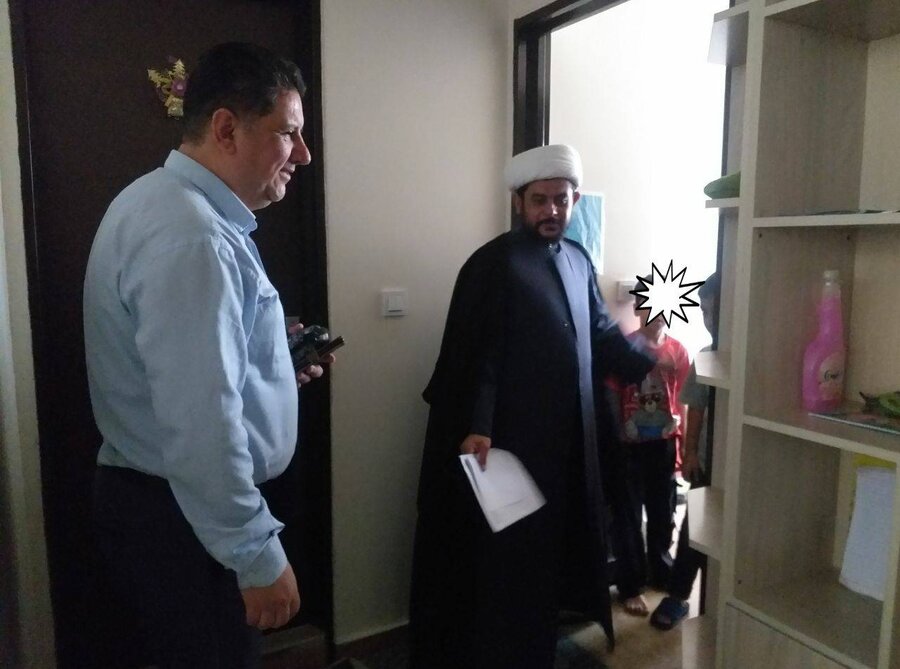 پردیس | بازدید رئیس اداره سرپرستی دادستانی  از مراکز شبه خانواده در شهرستان