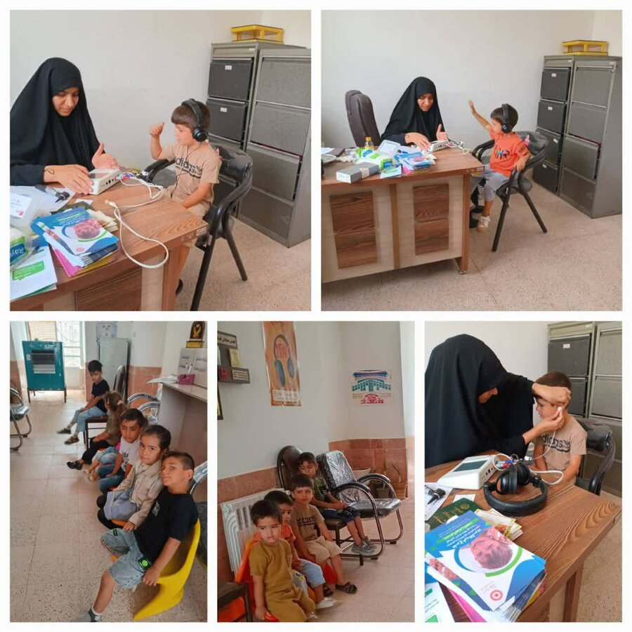 غربالگری شنوایی کودکان ۳ تا ۵ سال به صورت رایگان صورت پذیرفت