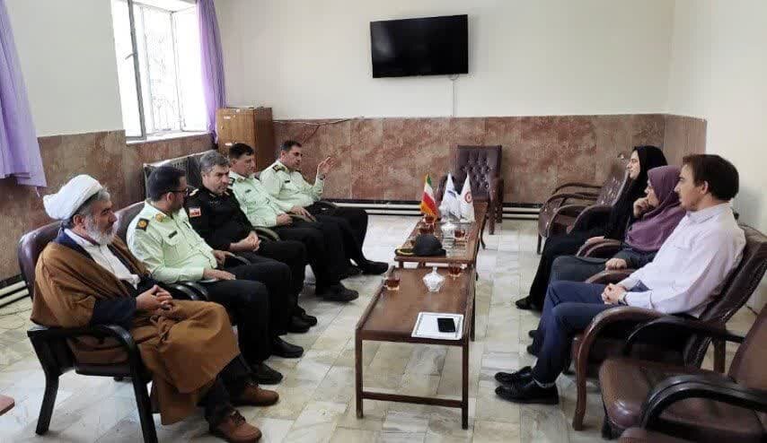 گرمی| نشست تخصصی سرپرست اداره بهزیستی شهرستان گرمی با فرمانده نیروی انتظامی
