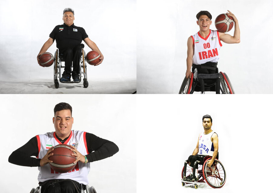 درخشش آسایشگاه فیاض بخش: سه ورزشکار و کادر فنی به اردوی تیم ملی بسکتبال با ویلچر جوانان برای پاراآسیایی امارات دعوت شدند