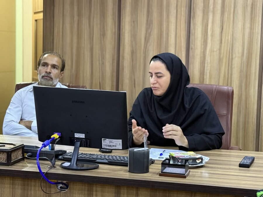 مراسم قرعه‌کشی مسابقات چهارجانبه فوتسال کارکنان بهزیستی استان یزد