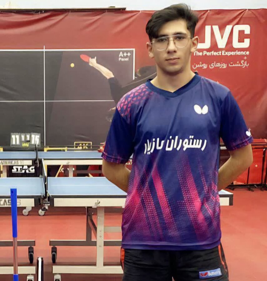 افتخارآفرینی ورزشکار پاوه‌ای در رشته پاراتنیس روی میز