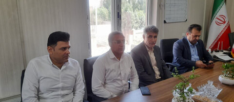 چهارباغ | دیدار رئیس بهزیستی با جمعى از رؤساى ادارات شهرستان چهارباغ