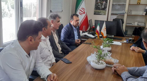 چهارباغ | دیدار رئیس بهزیستی با جمعى از رؤساى ادارات شهرستان چهارباغ