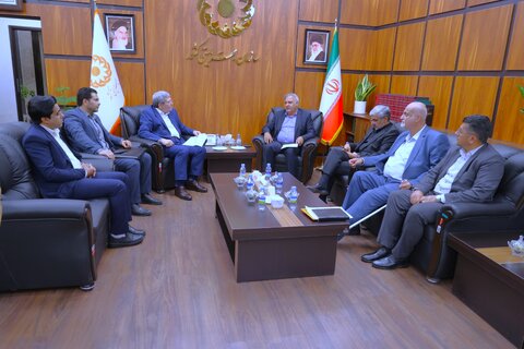 دیدار آقای دکتر رنجبر زاده نماینده اسد آباد همدان با رئیس سازمان بهزیستی کشور