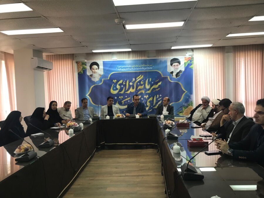 دیدار مدیرکل بهزیستی استان با مدیرعامل کارخانه چوکا (چوب و کاغذ ایران)