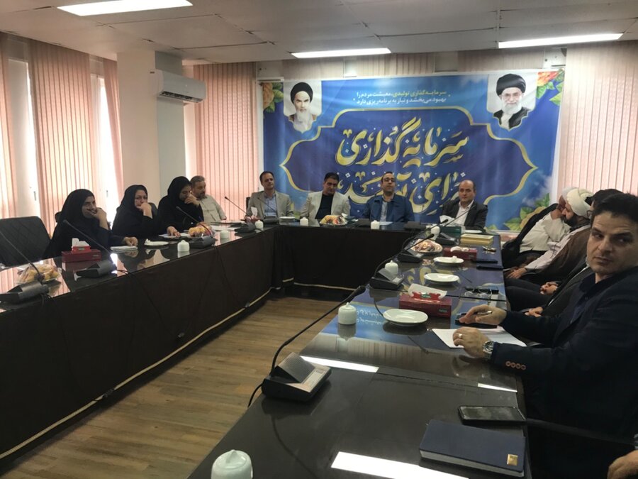 رضوانشهر | دیدار مدیرکل بهزیستی استان با مدیرعامل کارخانه چوکا (چوب و کاغذ ایران)