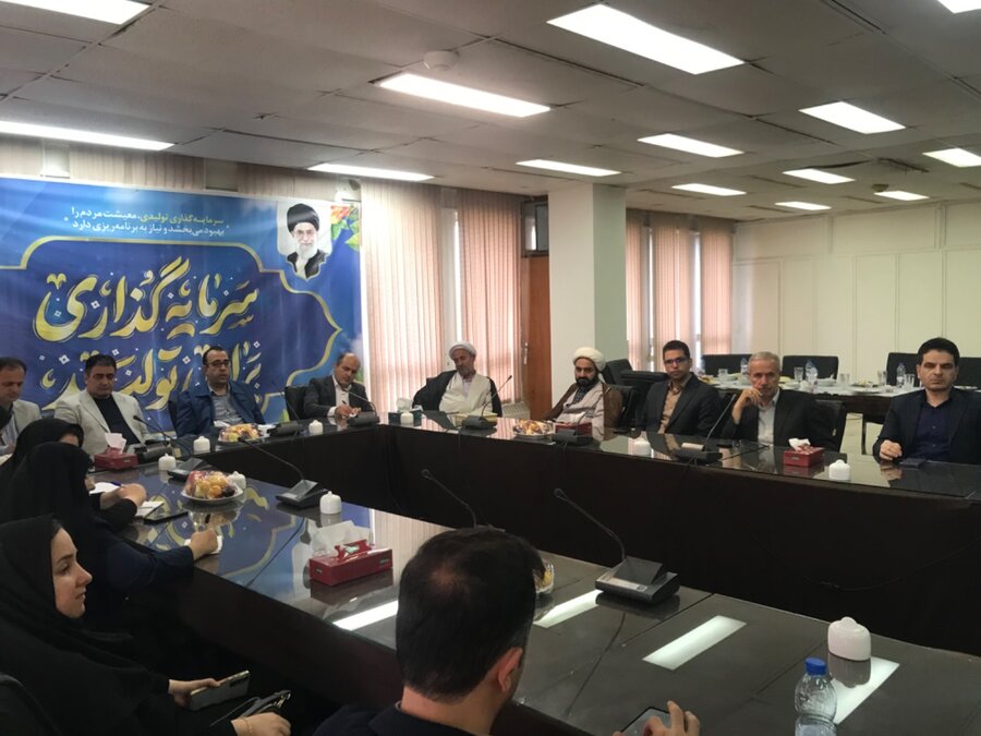 رضوانشهر | دیدار مدیرکل بهزیستی استان با مدیرعامل کارخانه چوکا (چوب و کاغذ ایران)