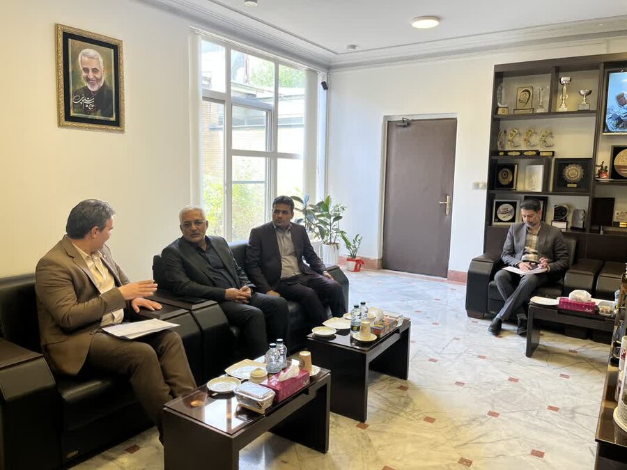 نشست فرماندار خواف و مدیرکل بهزیستی؛ تمرکز بر عدالت اجتماعی و عمرانی