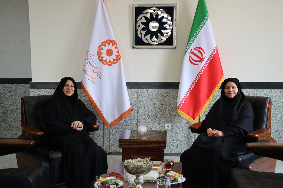 دیدار مدیرکل امور اجتماعی و فرهنگی استانداری اردبیل با مدیرکل بهزیستی استان به مناسبت هفته بهزیستی
