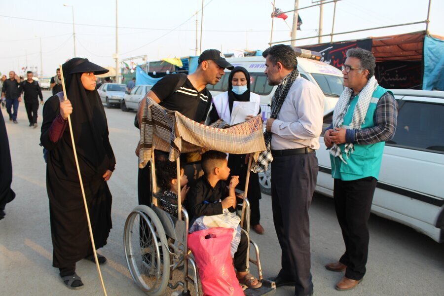 در رسانه|راه اندازی دو موکب تخصصی بهزیستی در پایانه‌های مرزی خوزستان